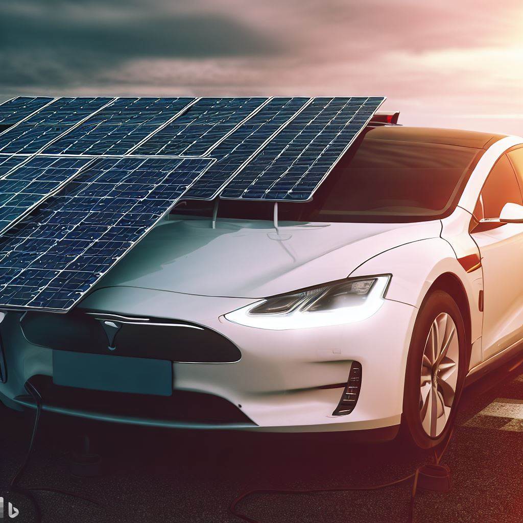 Charge tesla from on sale solar panels